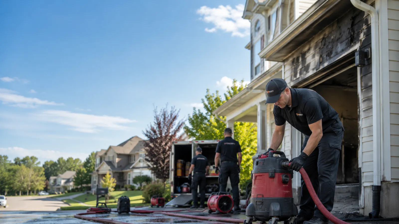 Fire And Smoke Damage Restoration in Arcadia, KS near me